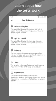 OFCA Speed Test android App screenshot 0